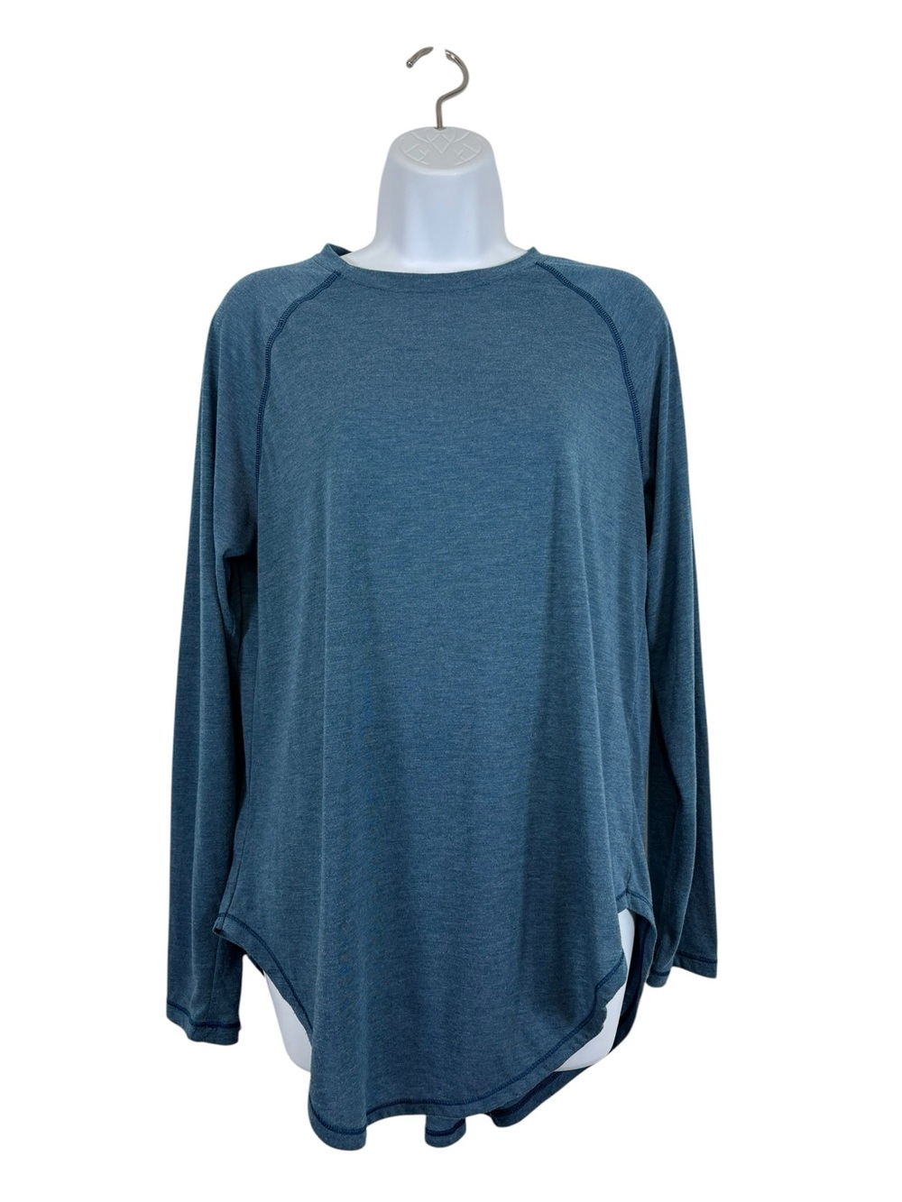 Under Armour Loose Fit Open Back Long Sleeve Open Back Athletic Top SzL